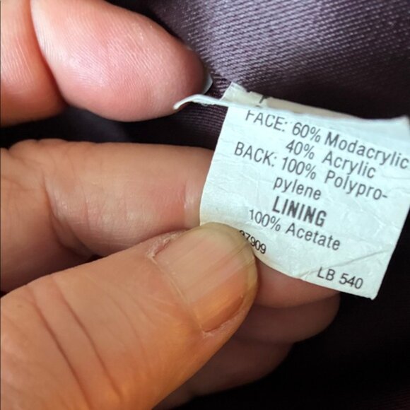 Black Faux Fur Vest - Picture 6 of 7